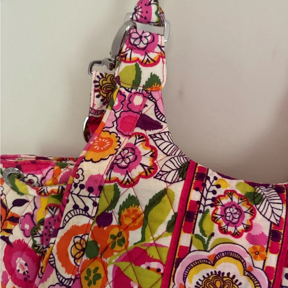 NWT Vera Bradley backpack convertible tote in Clementine pattern - Picture 6 of 15